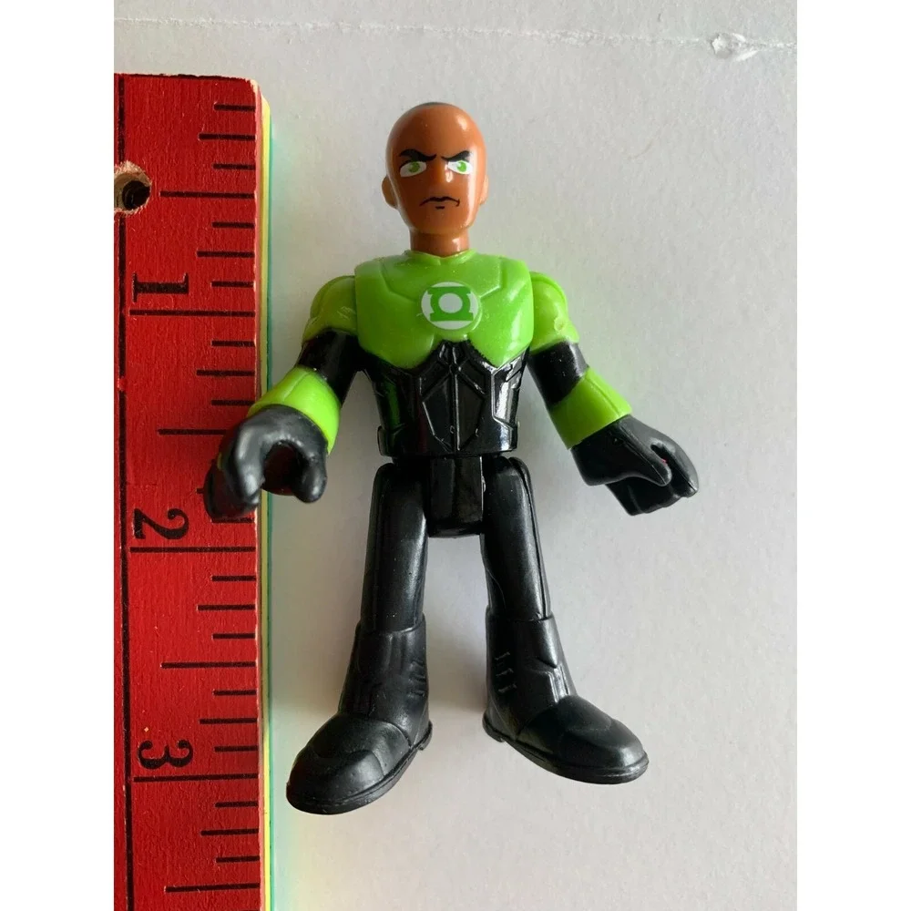 Imaginext Green Lantern DC Super Friends Figure Armor Helmet Weapon
